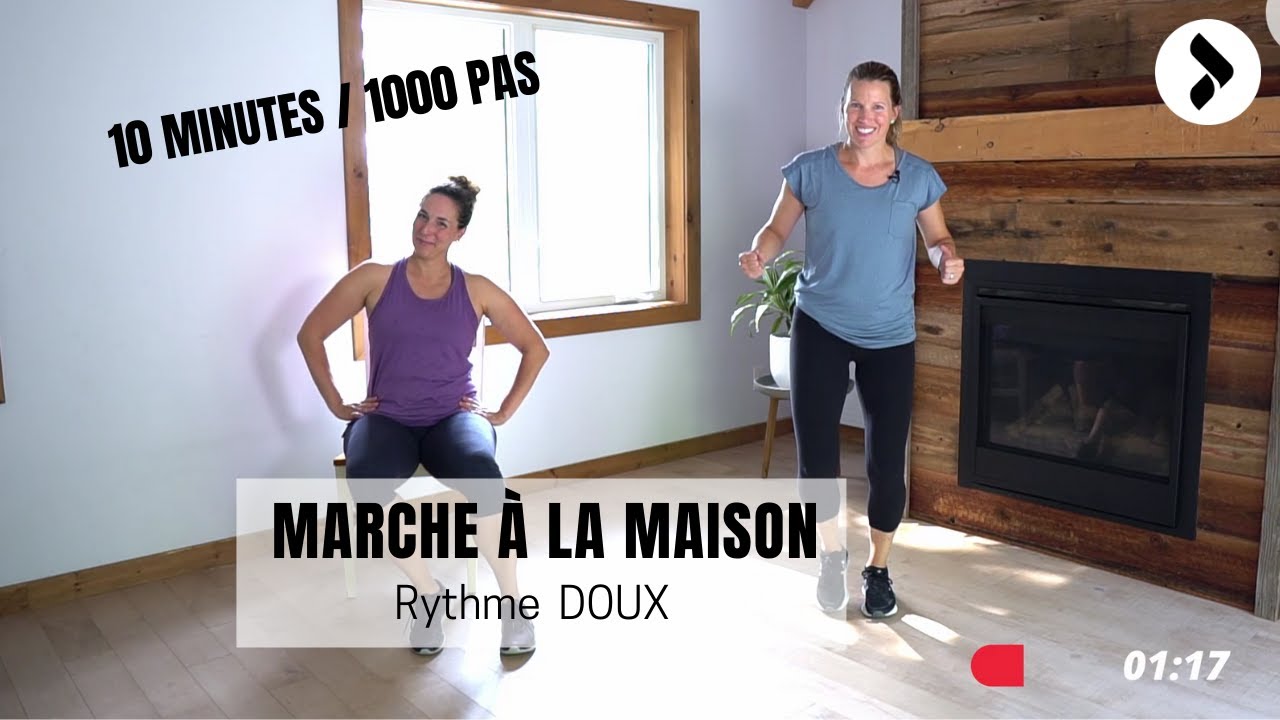 10 minutes de marche à la maison - YouTube