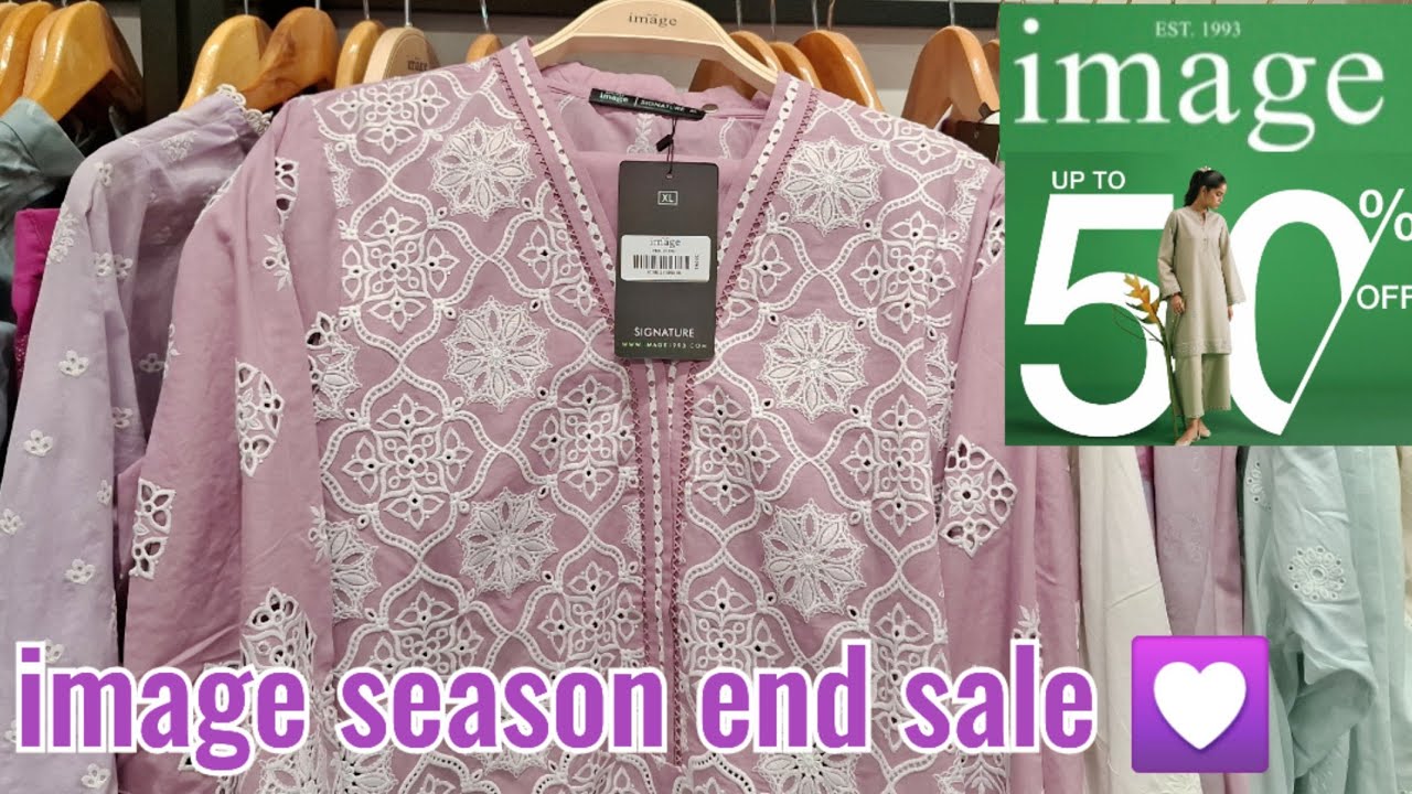 Image 50% Flat OFF Season End Sale 🥳🔥| Image Winter Sale Pret And Unstich Collection
