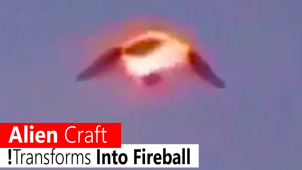 НЛО над Кубой: инопланетный корабль в форме треугольника превратился в летающий огненный шар!