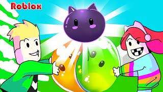 เลี้ยงสไลม์แล้วรวมร่างให้แข็งแกร่ง - Roblox Slime Evolution Simulator [vaha555]