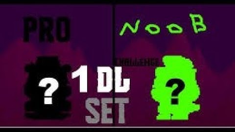 DOING RED SET CHALLENGE WITH 1 DL!!!