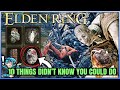 10 Secrets You Didn't Know About in Elden Ring - Hidden NPC Story & Attacks - Tips & Tricks & More!