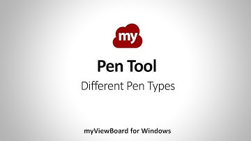 Whiteboard for Windows - Different Pen Types