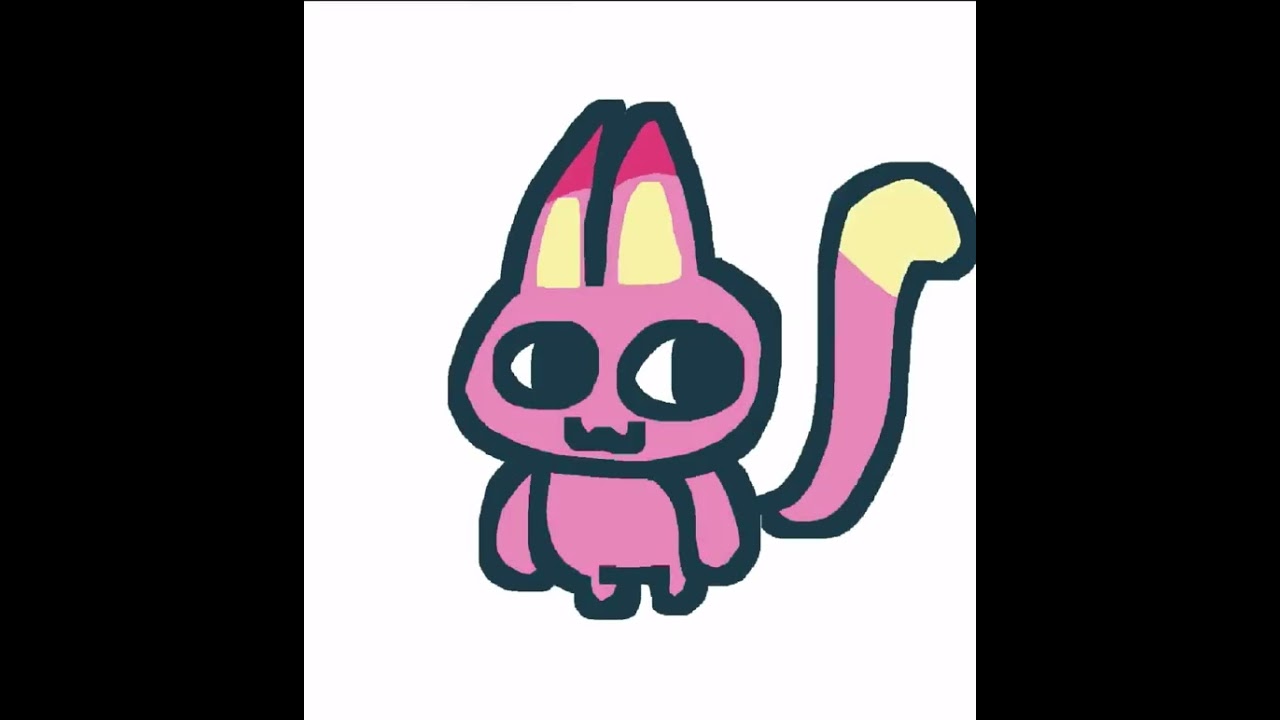 Drawing a Tama a day until I get a paradise! Day 7: meowtchi - YouTube