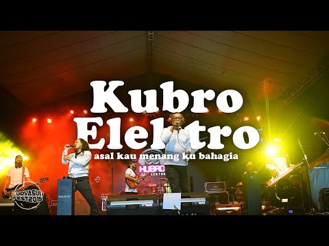 Kubro Elektro - Asal Kau Menang Ku Bahagia [Seurieus Cover] Live At Curva Sud Fest 2019