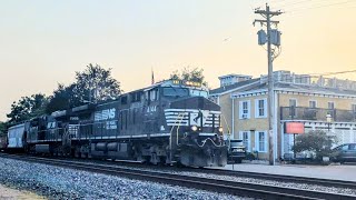 Northbound NS122 mixed manifest on track one