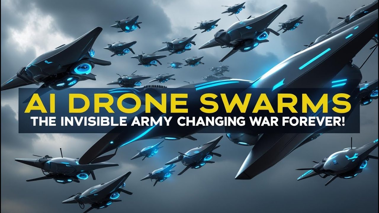 Inside the Secret Tech of AI War Drones: The Swarms Are Here - YouTube