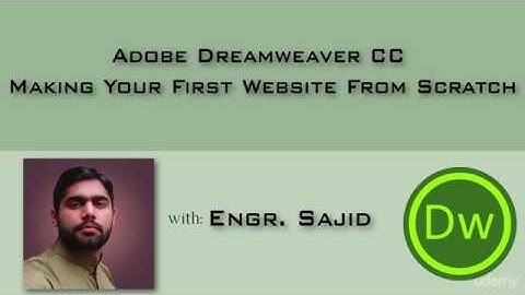 Introduction Of Dreamweaver cc| Tutoriol | Make Your First Website From Scratch