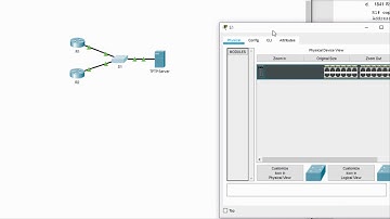 [CCNA 2]PT 10.3.3.5 Packet Tracer - Using a TFTP Server to Upgrade a Cisco IOS Image(ver.KOR)