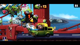 Download lagu Zombie Tsunami Mission Glitch: Drop 15 zombies in the same hole in Scene New York (1st Background)