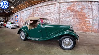 1953 MG-TD SOLD at McGinty Motorcars Walkaround & Cold Start!