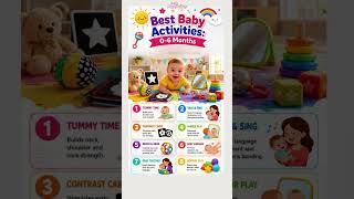 8 Best Baby Development Activities (0–6 Months) | Boost Brain Development Through Play