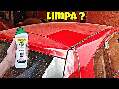 Cif Limpa Pintura Encardida do Carro ?