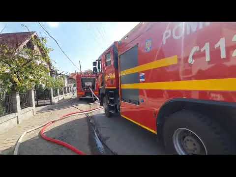 Incendiu în Satu Mare