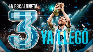 La Escaloneta Llegó 🇦🇷 (  Lyric Video ) | Argentina World Cup Anthem #messi #fifa #argentina