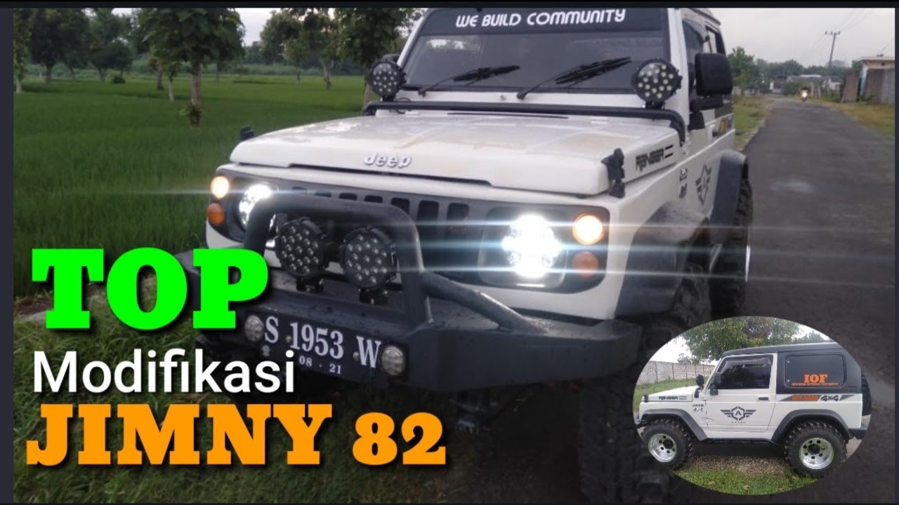 Modifikasi Jimny 4x4 th 82 mirip Jeep Rubicon - YouTube