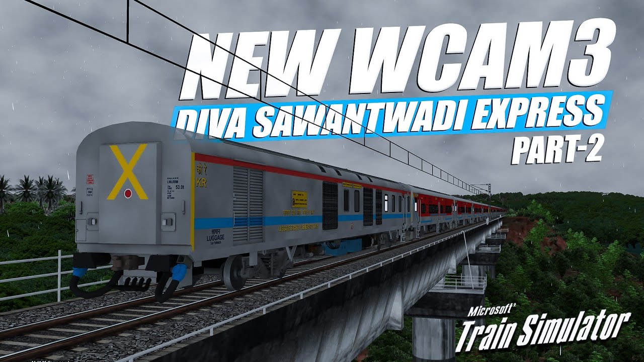 CAN WE REACH SAWANTWADI TODAY? | 10105 DIVA - SAWANTWADI SINDHUDURG EXPRESS | MSTS LIVE