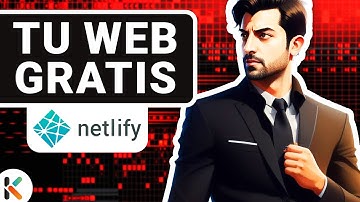 Sube tu WEB de forma GRATUITA a Netlify