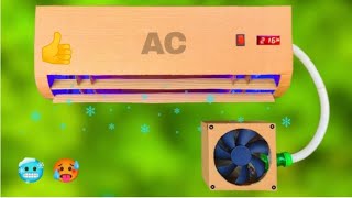 How_to_Make_Smart_Air_Conditioner_at_Home_with_Cardboard___Upgrade_Old_AC_into_This