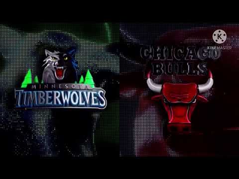 Timberwolves Vs Bulls Logo Animation 