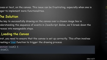 Mastering JavaScript Canvas: Drawing Over Images with Ease