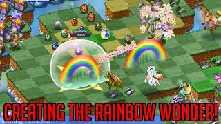 Creating The Rainbow Wonder! (Max Level 19 Life Trees) | Merge Dragons screenshot 2