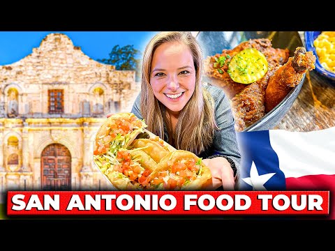 Video thumbnail: San Antonio, Texas Puffy Taco Tour | Pete's Taco House, Ray's Drive In & Rosario's