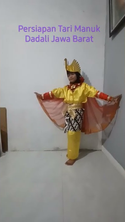 Pakai Kostum Asli, Tari Manuk Dadali Jawa Barat