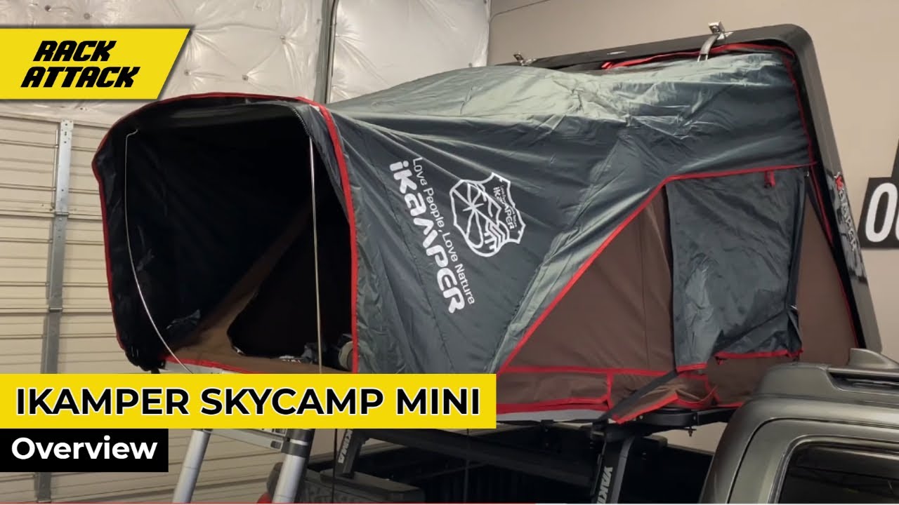Ikamper Skycamp Mini On Toyota Tacoma With Yakima Outpost Hd Youtube
