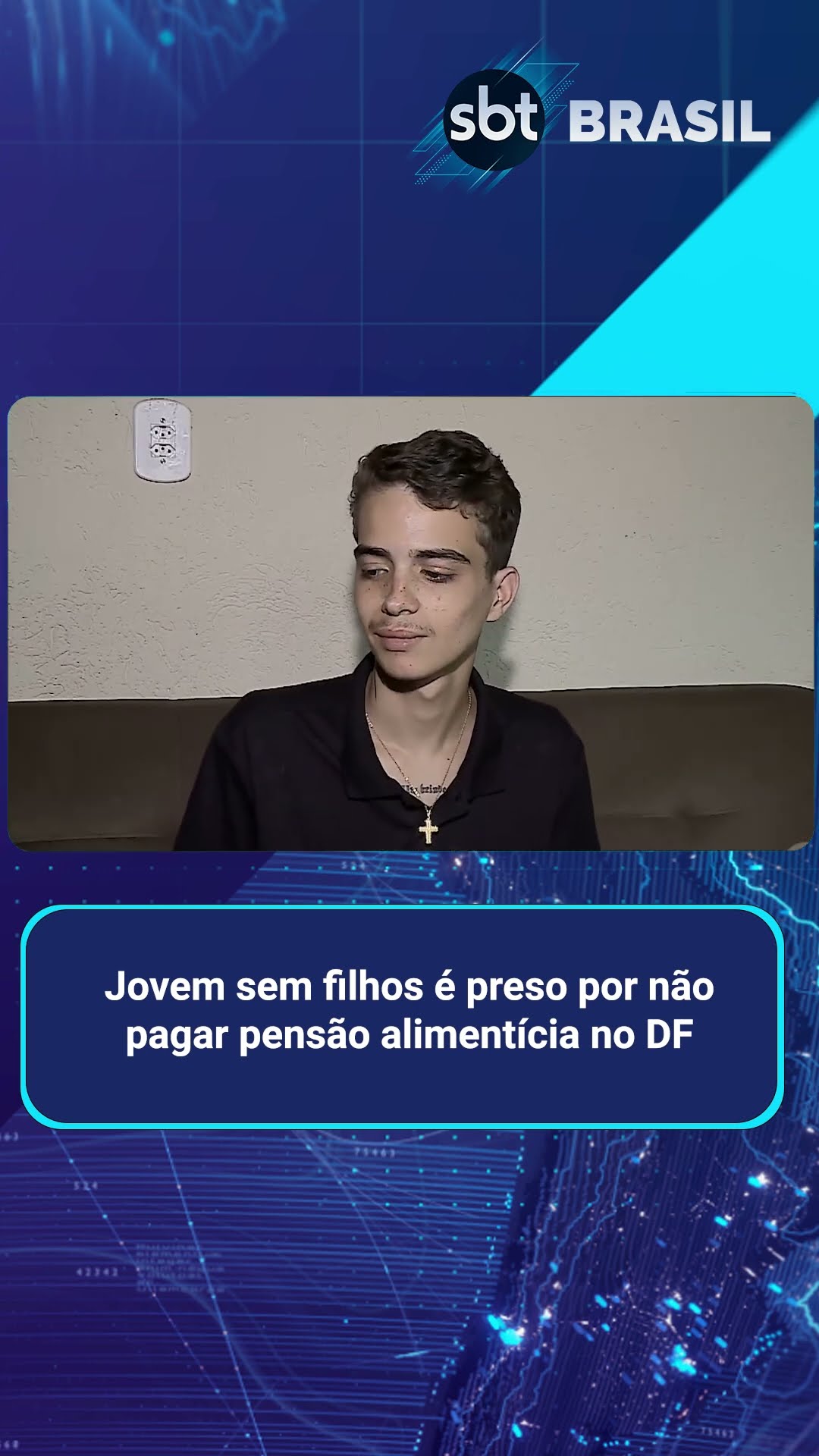 Jovem sem filhos é preso injustamente por falta de pagamento de pensão | SBT Brasil (04/02/25)