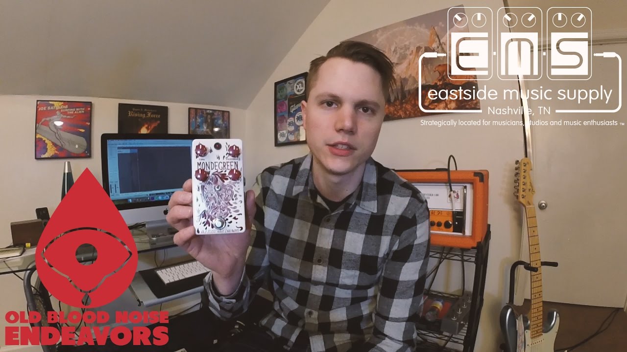 Old Blood Noise MONDEGREEN Delay Pedal DEMO - YouTube