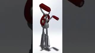 solidworks 3d egg beater animation
