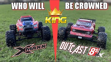 Arrma Outcast 8s vs Traxxas XMAXX 8s: Who will be crowned the King ?