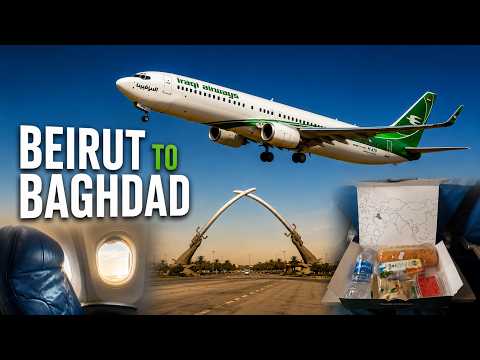 InFlight イラク航空 Iraqi Airways ボーイング727 InFlight イラク