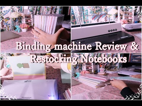 Studio Vlog #5 Review Mesin Binding, Restok Notebook, Q&A Seputar Pembuatan Notebook | Indonesia