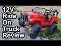 Best choice products ride on truck review  see it in action