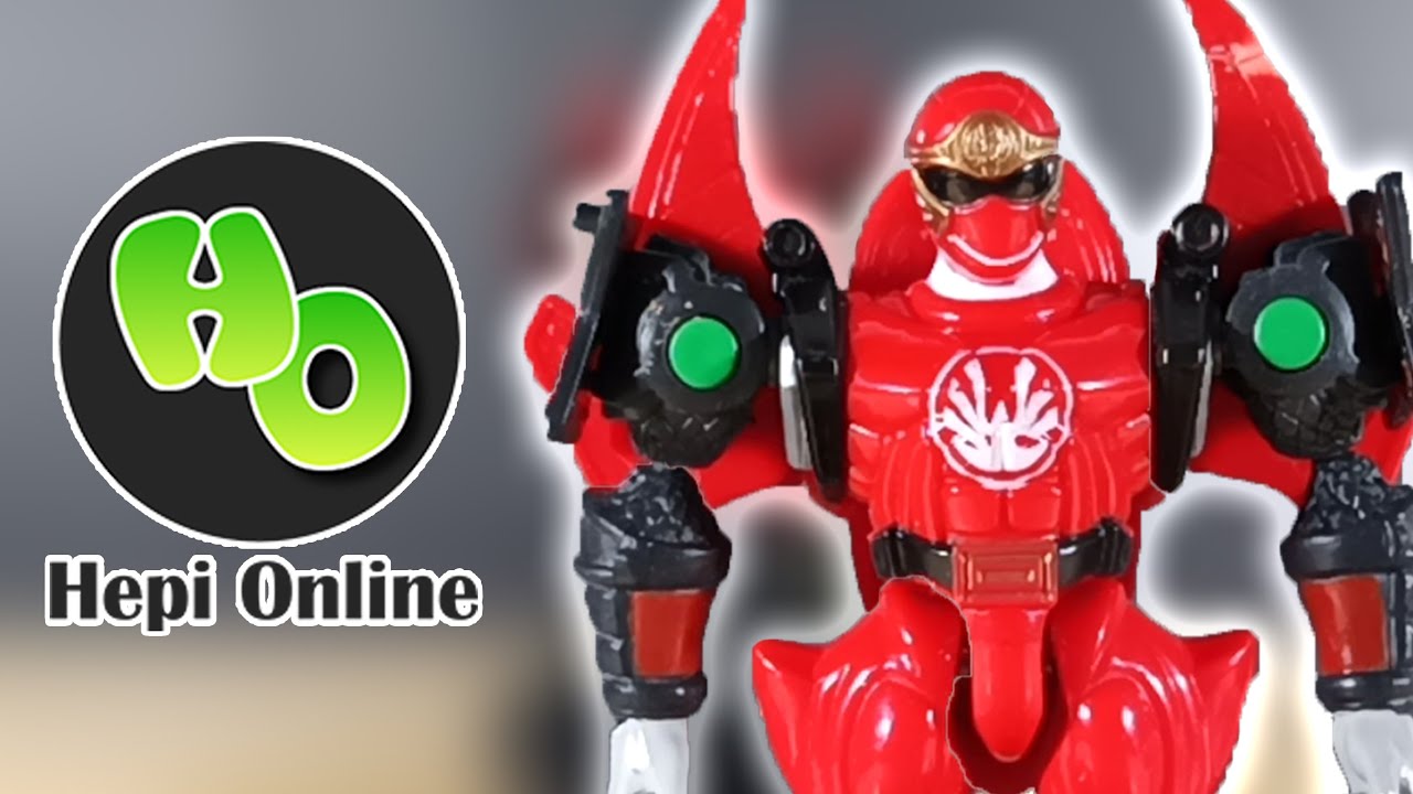 Mainan Jadul | Hurricaneger Red aka Red Power Rangers Ninja Storm Swift ...