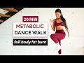 20 Min METABOLIC WALK | Fettverbrennung \u0026 Balance (Knie-Schonend)