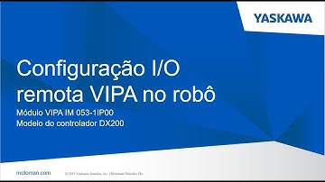 VIPA EtherNet IP (IM053-1IP00) configuração no Robô (controlador DX200)