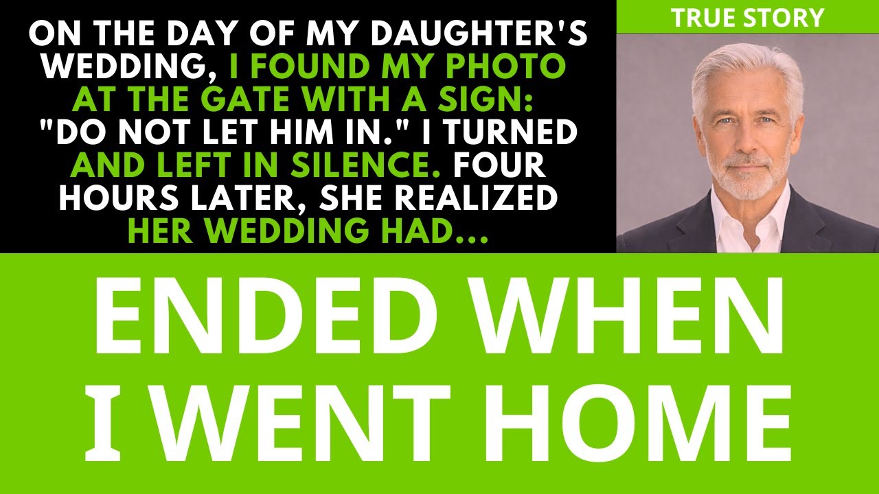 My daughter banned me from her wedding - her “happy day” ended right there...