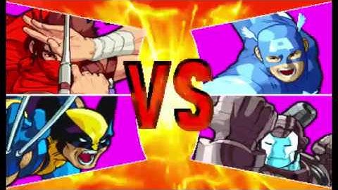 Marvel vs Capcom 1 ( Arcade ) - Strider Hiryu / Wolverine Playthrough ( Apr 28, 2019 )