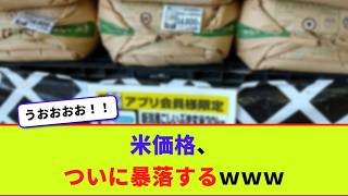 米価格、ついに暴落するｗｗｗ【2chまとめ】【2chスレ】【5chスレ】