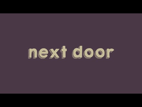 next door - Amelia Moore ft. ASTN (Lyrics Video)