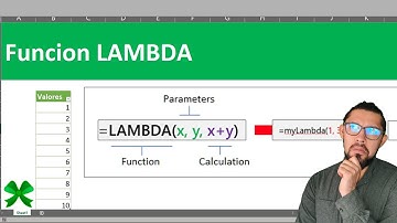 Excel Función LAMBDA 🎀 crea tus propias funciones.