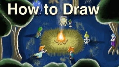 Drawing a Videogame - Chrono Trigger Super Nintendo