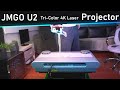 JMGO U2 4K Laser Projector - Super Quiet Operation - This is the one to beat!