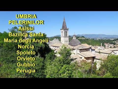 Video: Gubbio este un oraș de deal din Umbria din Italia