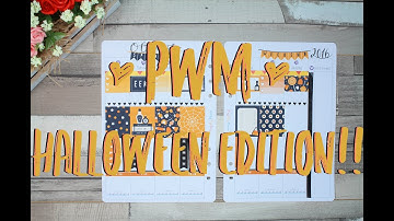 PWM Halloween Edition Week 4 - Pimp my Planner ♥