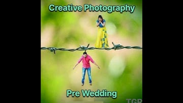 Creative Photography | Pre wedding | Funny | Unique photo shoot | Different stills | Camera Tricks