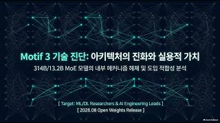 [Model Review] Motif 3: Technical Report